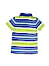 Lands' End 100% Cotton Stripes Blue Short Sleeve Polo Size S (kids) - photo 2
