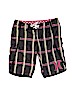 Hurley 100% Polyester Black Board Shorts Size 0 - photo 1