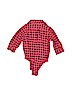 Baby Gap 100% Cotton Red Long Sleeve Onesie Size 12-18 mo - photo 2