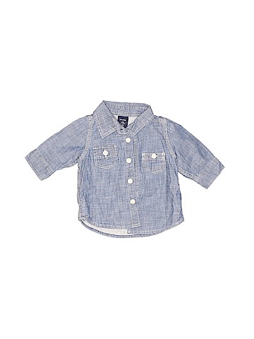 Baby Gap Long Sleeve Button-Down Shirt (view 1)
