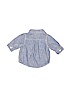 Baby Gap 100% Cotton Blue Long Sleeve Button-Down Shirt Size 0-3 mo - photo 2