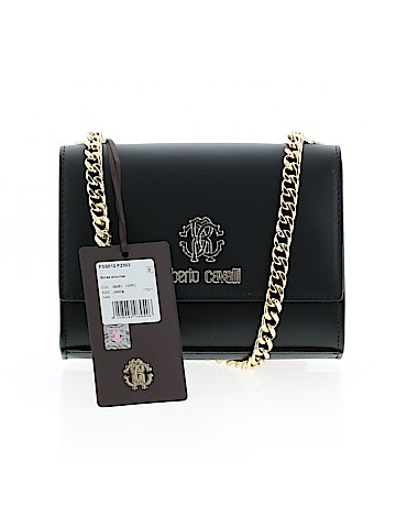 Roberto Cavalli Leather Shoulder Bag (view 1)