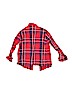 Old Navy Plaid Red Long Sleeve Button-Down Shirt Size 6 - 7 - photo 2