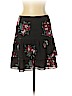 Ann Taylor LOFT 100% Polyester Black Casual Skirt Size 10 (petite) - photo 1