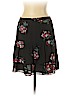 Ann Taylor LOFT 100% Polyester Black Casual Skirt Size 10 (petite) - photo 2