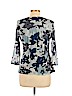 Alfani 100% Nylon Blue 3/4 Sleeve Top Size XL (petite) - photo 2