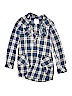 Joe's Jeans 100% Cotton Blue Long Sleeve Button-Down Shirt Size 10 - 12 - photo 1