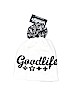 Assorted Brands Graphic White Beanie One size - photo 1