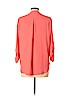 Lush 100% Polyester Pink 3/4 Sleeve Blouse Size L - photo 2