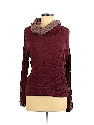 Bordeaux Pullover Sweater (view 1)