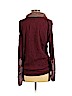 Bordeaux 100% Cotton Burgundy Pullover Sweater Size M - photo 2