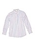 Nordstrom Purple Short Sleeve Button-Down Shirt Size 10 - photo 1