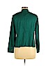 Chico's 100% Polyester Green Jacket Size Med Petite (1) - photo 2