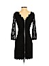 Diane von Furstenberg 100% Polyester Black Casual Dress Size 0 - photo 2