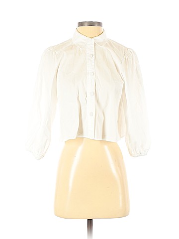 Zara Long Sleeve Button-Down Shirt (view 1)