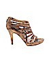 Franco Sarto Brown Heels Size 10 - photo 1