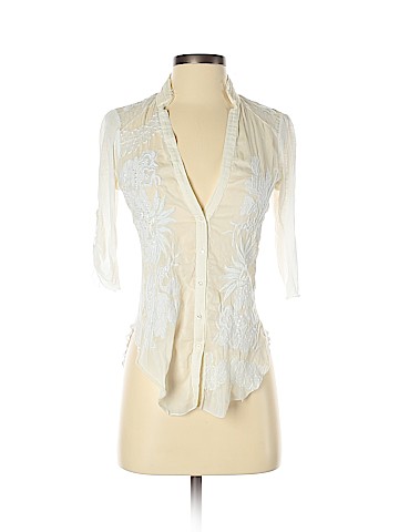 Tiny Short Sleeve Button-Down Shirt (view 1)