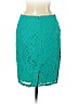Ann Taylor LOFT Green Casual Skirt Size 6 (petite) - photo 2