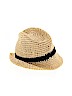 Kate Spade New York 100% Paper Stripes Tan Sun Hat One size - photo 1