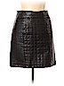 Ann Taylor 100% Polyurethane Black Faux Leather Skirt Size 12 (petite) - photo 1