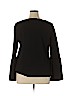 Ann Taylor Black Long Sleeve Top Size XL - photo 2
