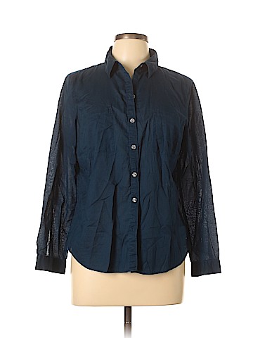 Ann Taylor LOFT Long Sleeve Button-Down Shirt (view 1)