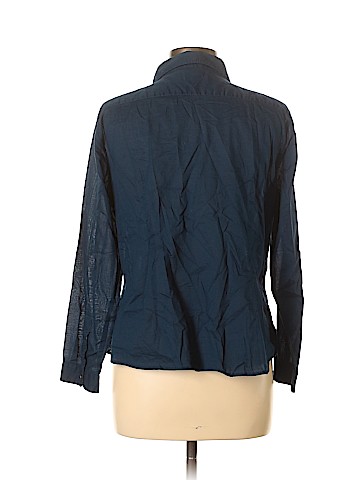 Ann Taylor LOFT Long Sleeve Button-Down Shirt (view 2)