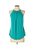 MICHAEL Michael Kors Teal Sleeveless Top Size S - photo 1