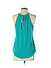 MICHAEL Michael Kors Teal Sleeveless Top Size S - photo 2