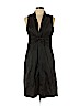 Eileen Fisher 100% Polyester Black Casual Dress Size 10 - photo 1