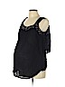 New Look 100% Viscose Black Sleeveless Top Size 8 - photo 1