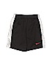Nike 100% Polyester Solid Black Athletic Shorts Size 7/L - photo 1