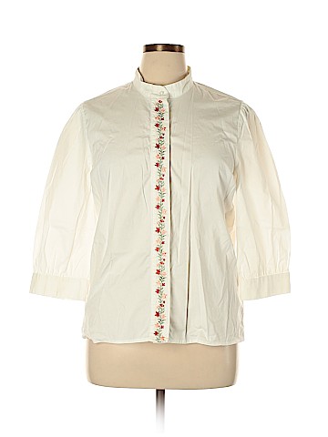 ModCloth 3/4 Sleeve Button-Down Shirt (view 1)