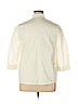 ModCloth White 3/4 Sleeve Button-Down Shirt Size XL - photo 2