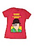 OUT OF PRINT 100% Cotton Graphic Red Short Sleeve T-Shirt Size M (kids) - photo 1