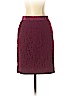 Ann Taylor 100% Polyester Burgundy Casual Skirt Size 4 (petite) - photo 1