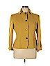 AK Anne Klein Yellow Wool Blazer Size 16 - photo 1