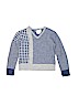 Kicokids 100% Merino Wool Blue Wool Pullover Sweater Size 5 - 6 - photo 1