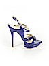 Bebe Blue Heels Size 7 1/2 - photo 1