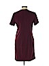 R&K 100% Cotton Burgundy Casual Dress Size 10 (petite) - photo 2