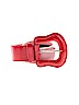 Amiee Lynn Solid Red Belt Size L - photo 1