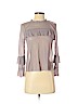 Melrose and Market 100% Rayon Purple 3/4 Sleeve Blouse Size S (petite) - photo 1
