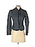Banana Republic 100% Cotton Gray Jacket Size 00 (petite) - photo 1