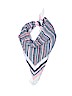 Mouillé Stripes Blue Scarf One size - photo 1