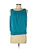 Ann Taylor LOFT Blue Sleeveless Top Size S (petite) - photo 1