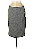 Amanda + Chelsea 100% Polyester Gray Casual Skirt Size 6 (petite) - photo 1