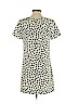 J. Crew Factory Store 100% Polyester Ivory Casual Dress Size 0 (petite) - photo 2