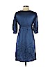 Amanda Uprichard 100% Silk Blue Casual Dress Size P (petite) - photo 2