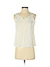 Ann Taylor LOFT 100% Rayon Ivory Sleeveless Top Size XS (petite) - photo 1