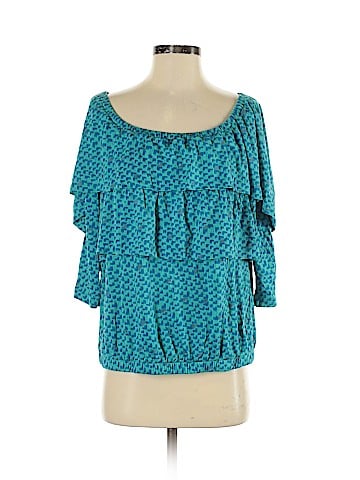 Marc by Marc Jacobs 3/4 Sleeve Silk Top (view 1)